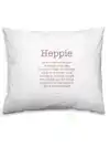 HEPPIE, GEDICHT OP KUSSENSLOOP