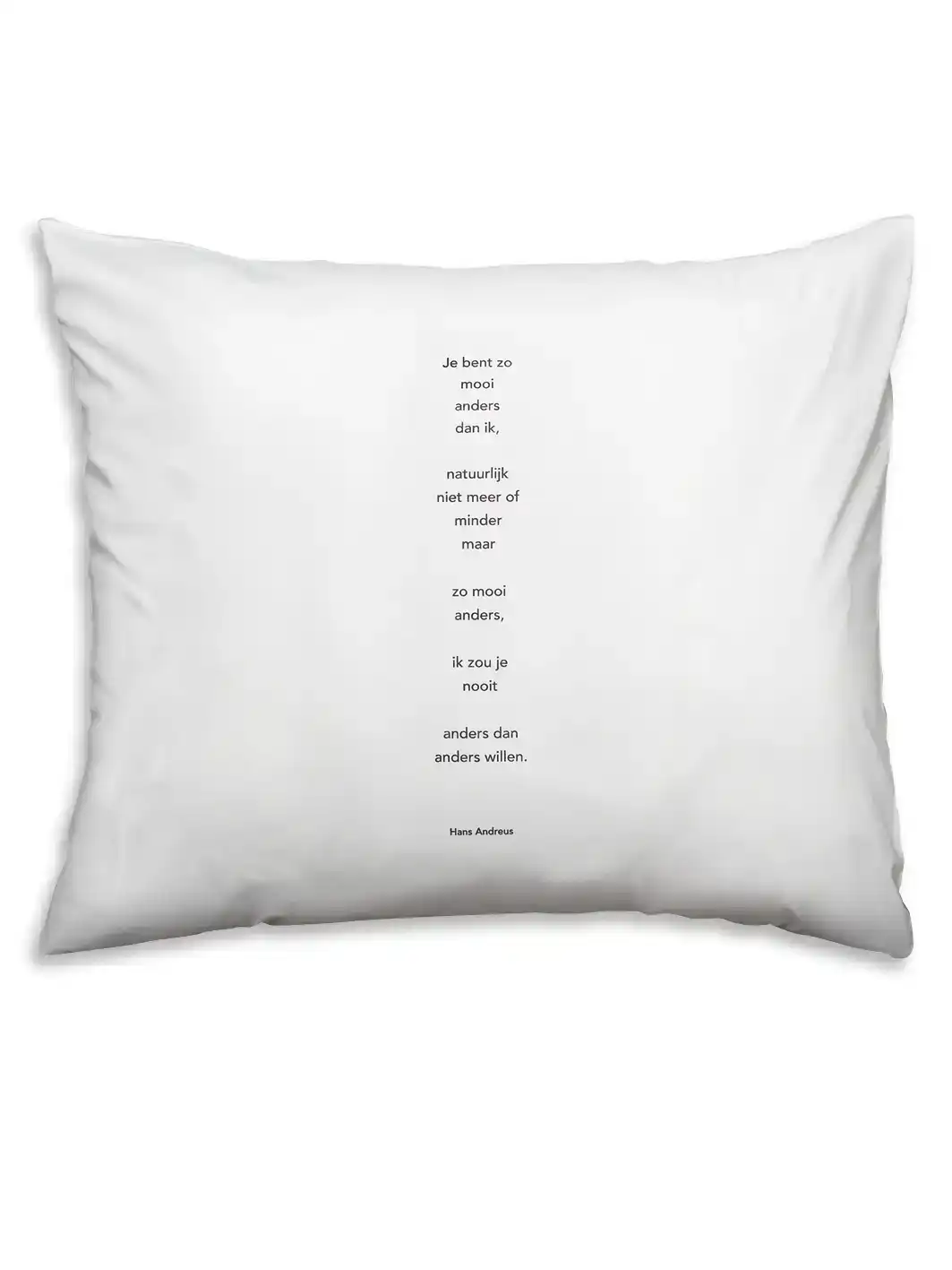 KUSSENSLOOP PLINT 'JE BENT ZO' HANS ANDREUS