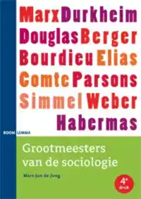 GROOTMEESTERS VAN DE SOCIOLOGIE