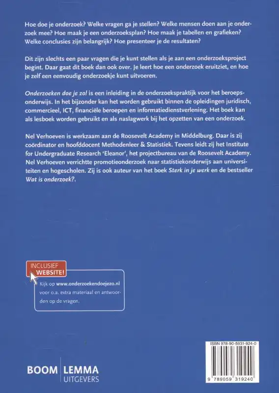 ONDERZOEKEN DOE JE ZO!
