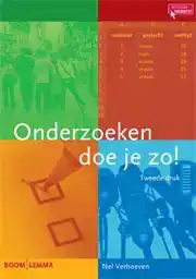 ONDERZOEKEN DOE JE ZO!