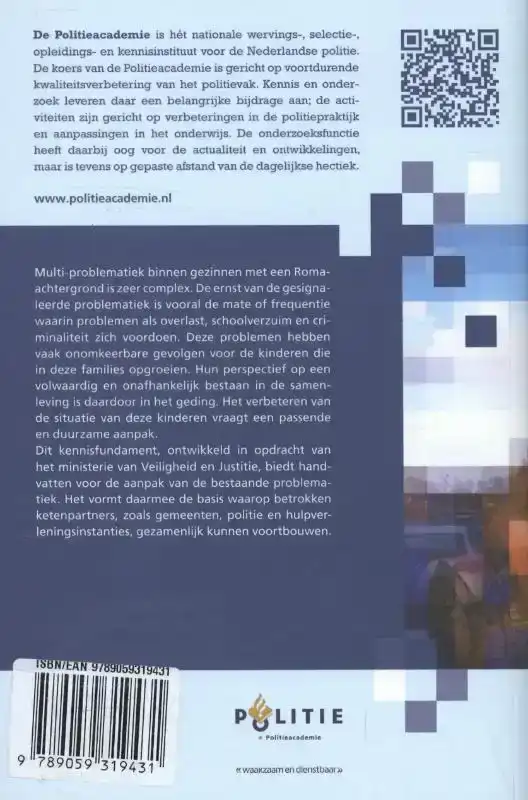 AANPAK MULTI-PROBLEMATIEK BIJ GEZINNEN MET EEN ROMA-ACHTERGR