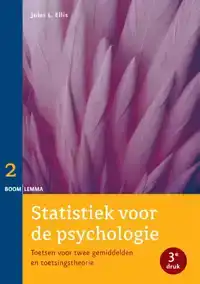 STATISTIEK VOOR DE PSYCHOLOGIE