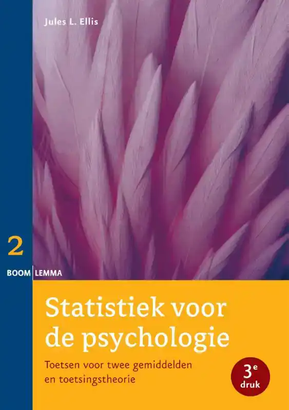 STATISTIEK VOOR DE PSYCHOLOGIE