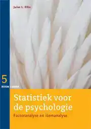 STATISTIEK VOOR DE PSYCHOLOGIE