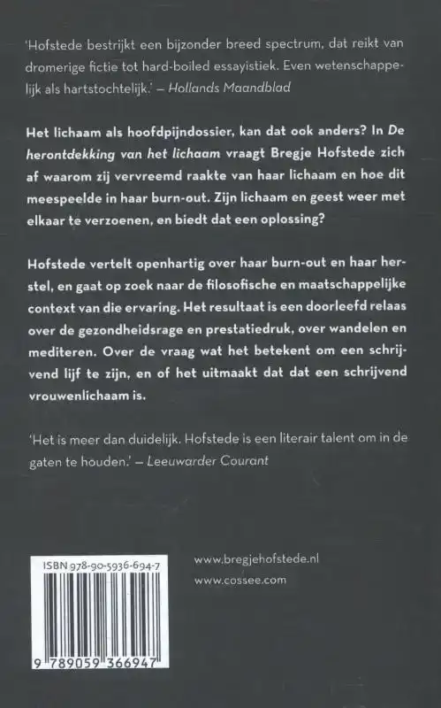 DE HERONTDEKKING VAN HET LICHAAM