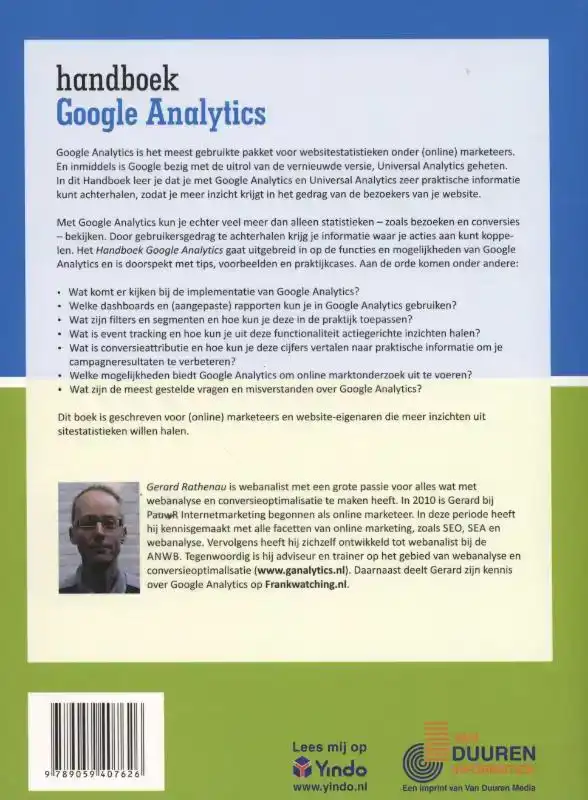 HANDBOEK GOOGLE ANALYTICS