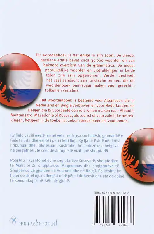 ALBANEES-NEDERLANDS / NEDERLANDS-ALBANEES WOORDENBOEK