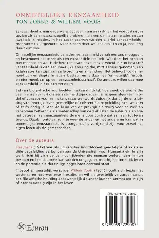 ONMETELIJKE EENZAAMHEID