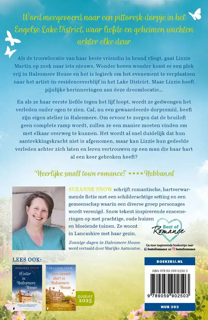 ZONNIGE DAGEN IN HALESMERE HOUSE