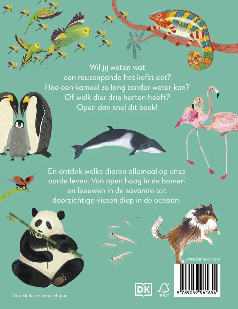 MIJN EERSTE BIJZONDERE BOEK VAN ALLE DIEREN