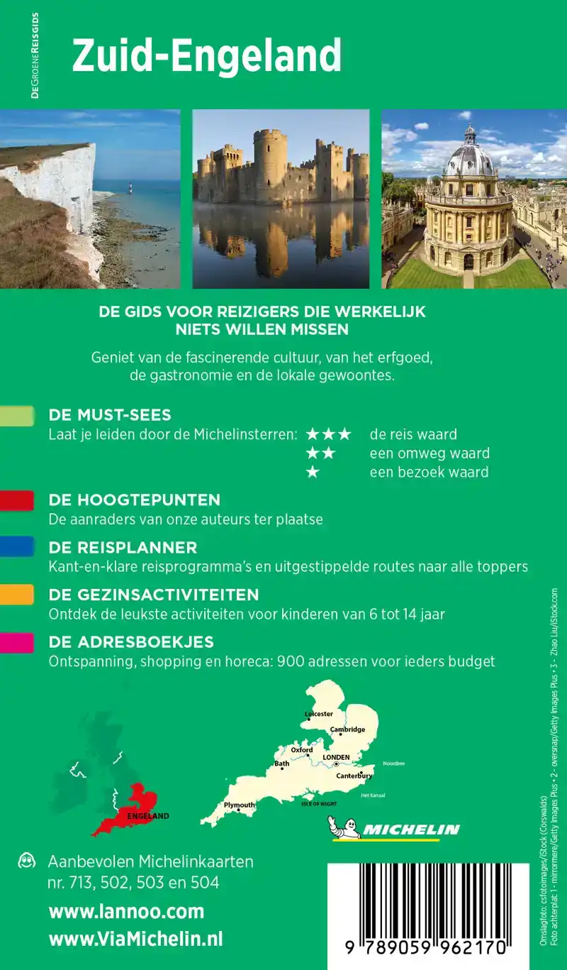 MICHELIN REISGIDS ZUID-ENGELAND