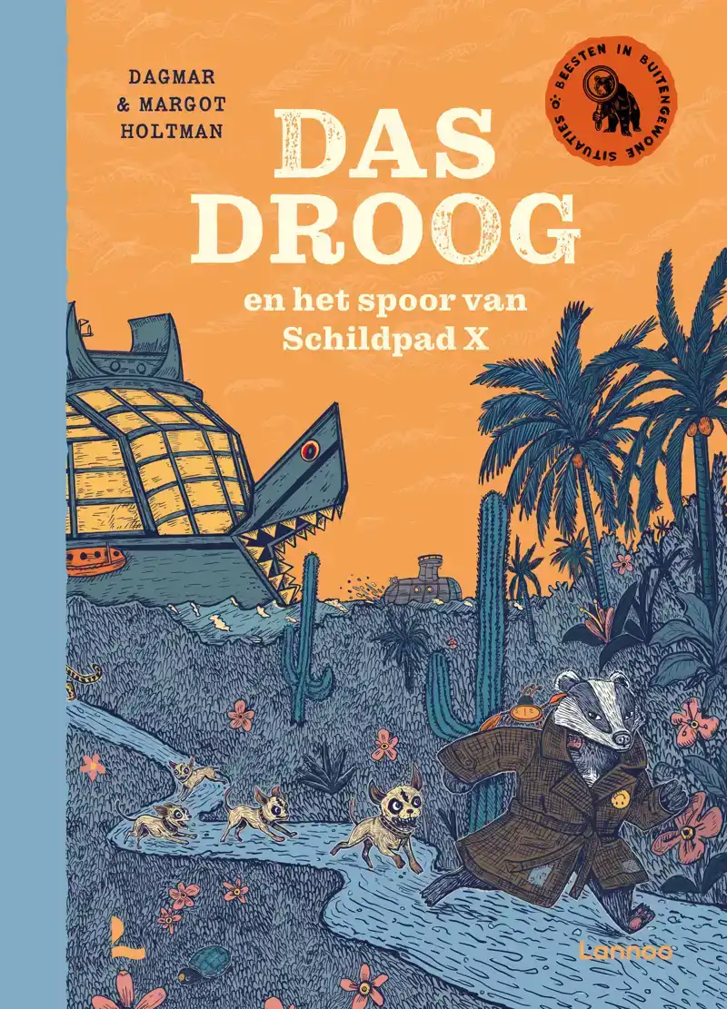 DAS DROOG EN HET SPOOR VAN SCHILDPAD X