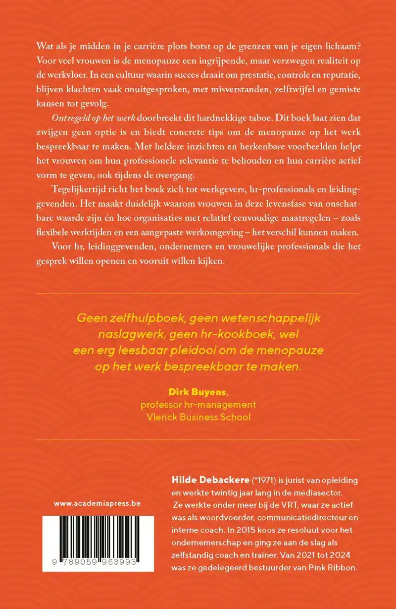 ONTREGELD OP HET WERK