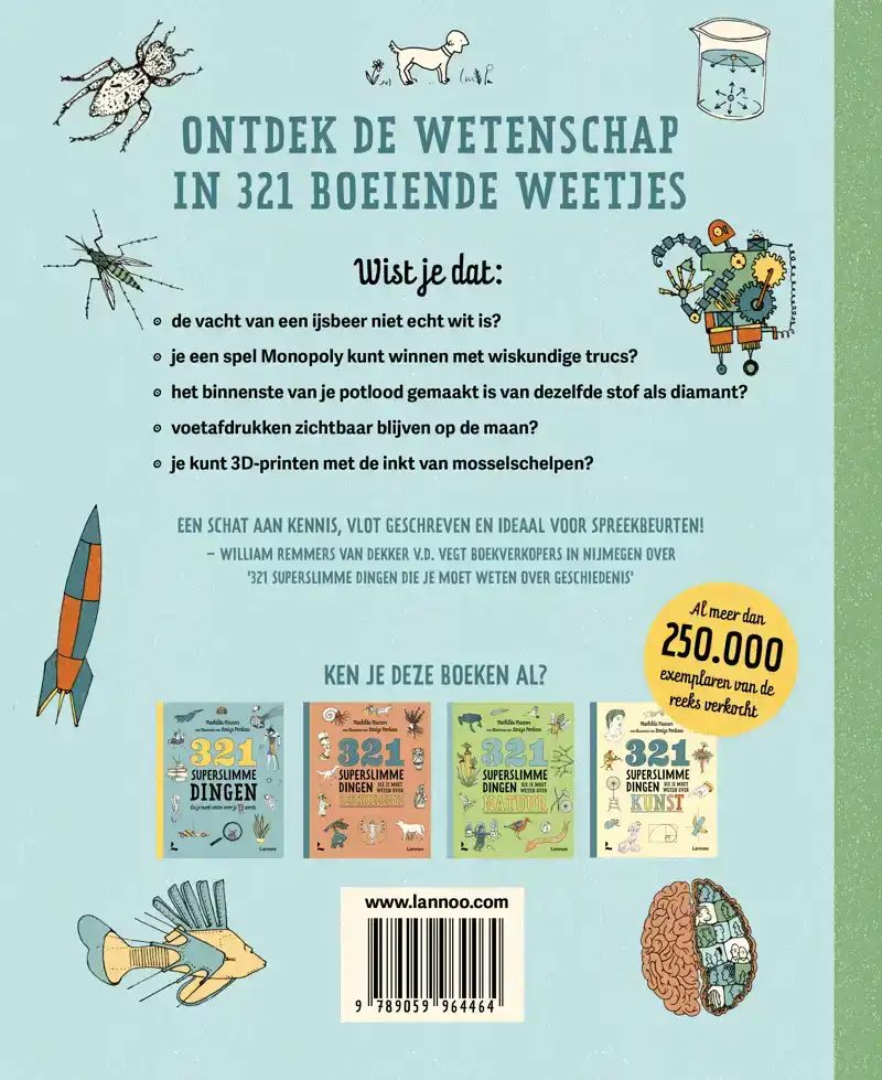 321 SUPERSLIMME DINGEN DIE JE MOET WETEN OVER WETENSCHAP