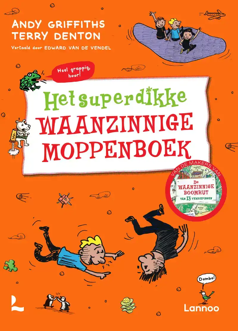 HET SUPERDIKKE WAANZINNIGE MOPPENBOEK