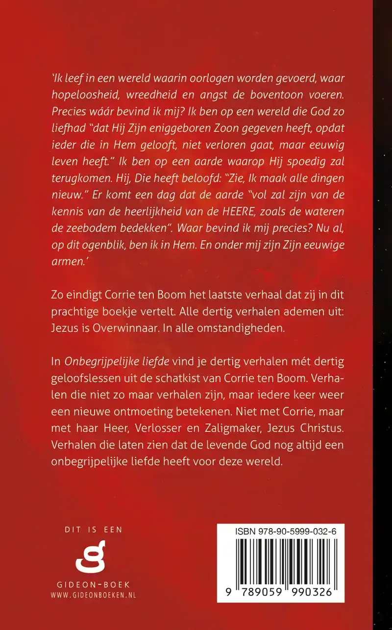 ONBEGRIJPELIJKE LIEFDE