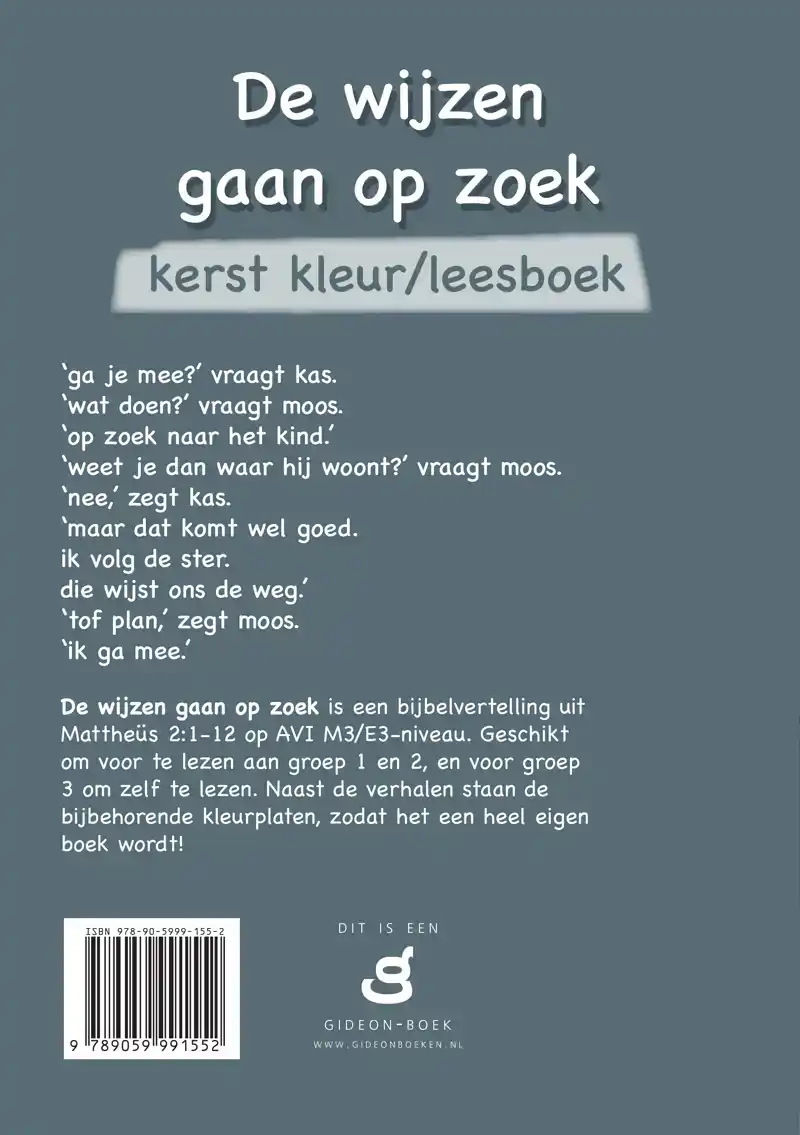 DE WIJZEN GAAN OP ZOEK