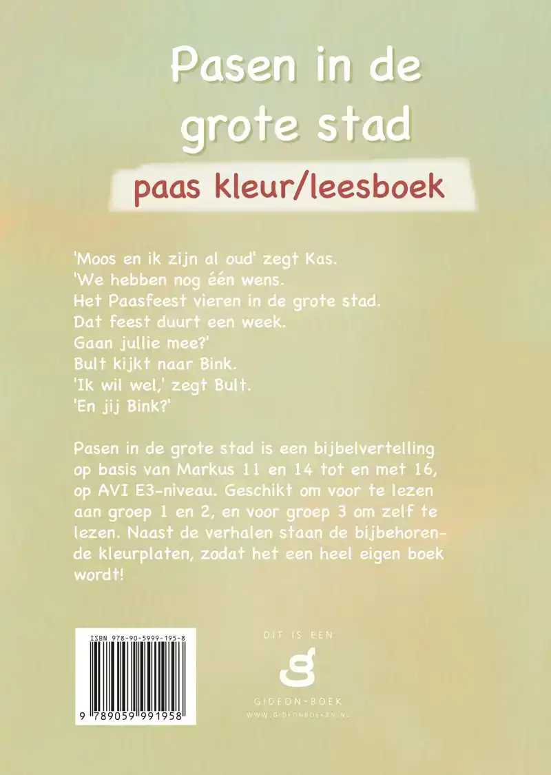 PASEN IN DE GROTE STAD