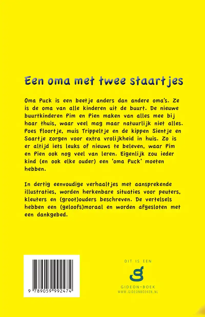 EEN OMA MET TWEE STAARTJES