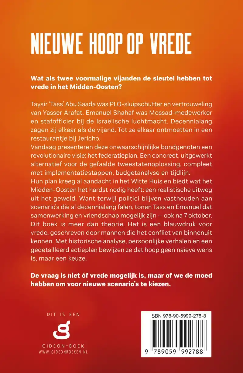 NIEUWE HOOP OP VREDE