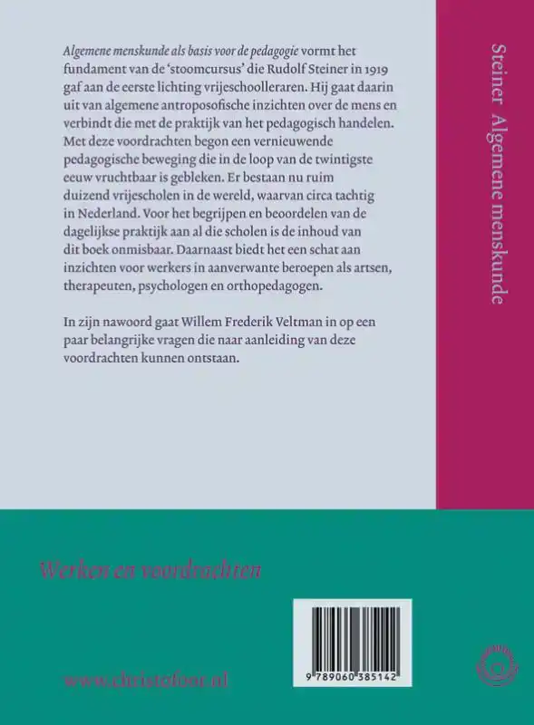 ALGEMENE MENSKUNDE ALS BASIS VOOR DE PEDAGOGIE