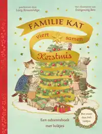 FAMILIE KAT VIERT SAMEN KERSTMIS