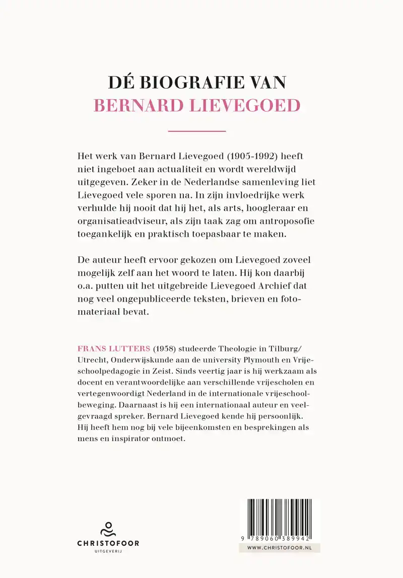 BERNARD LIEVEGOED
