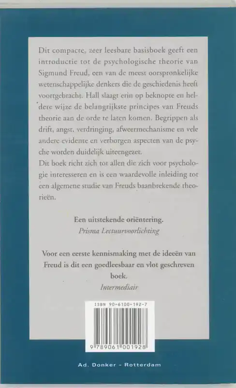 DE PSYCHOLOGIE VAN FREUD