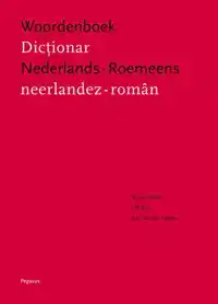 NEDERLANDS-ROEMEENS WOORDENBOEK