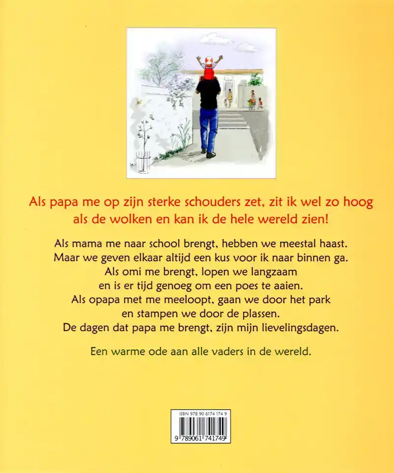 HOOG OP PAPA'S STERKE SCHOUDERS