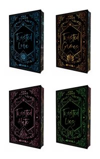 LIMITED EDITION TWISTED LOVE GAMES HATE LIES SET SPRAYED EDG