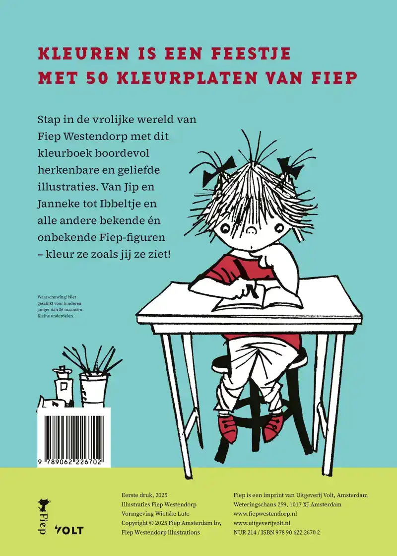 HET GROTE FIEP WESTENDORP KLEURBOEK