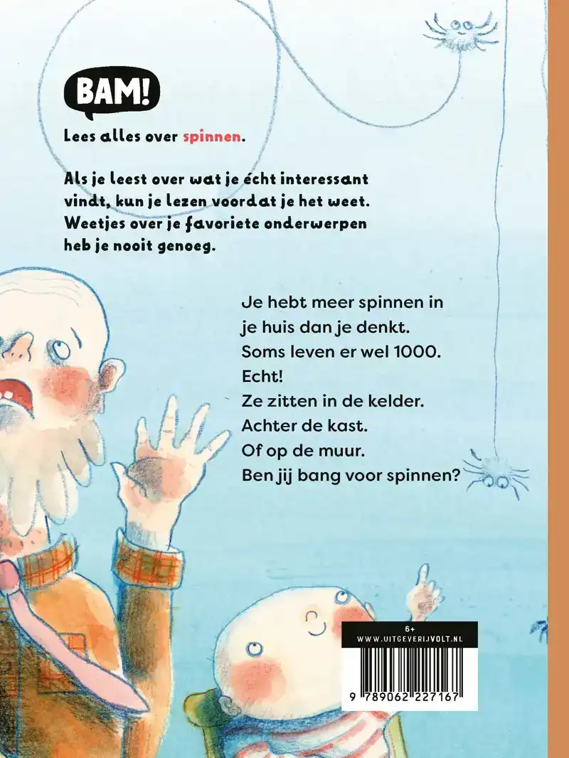 SPINNEN ZIJN NIET ENG