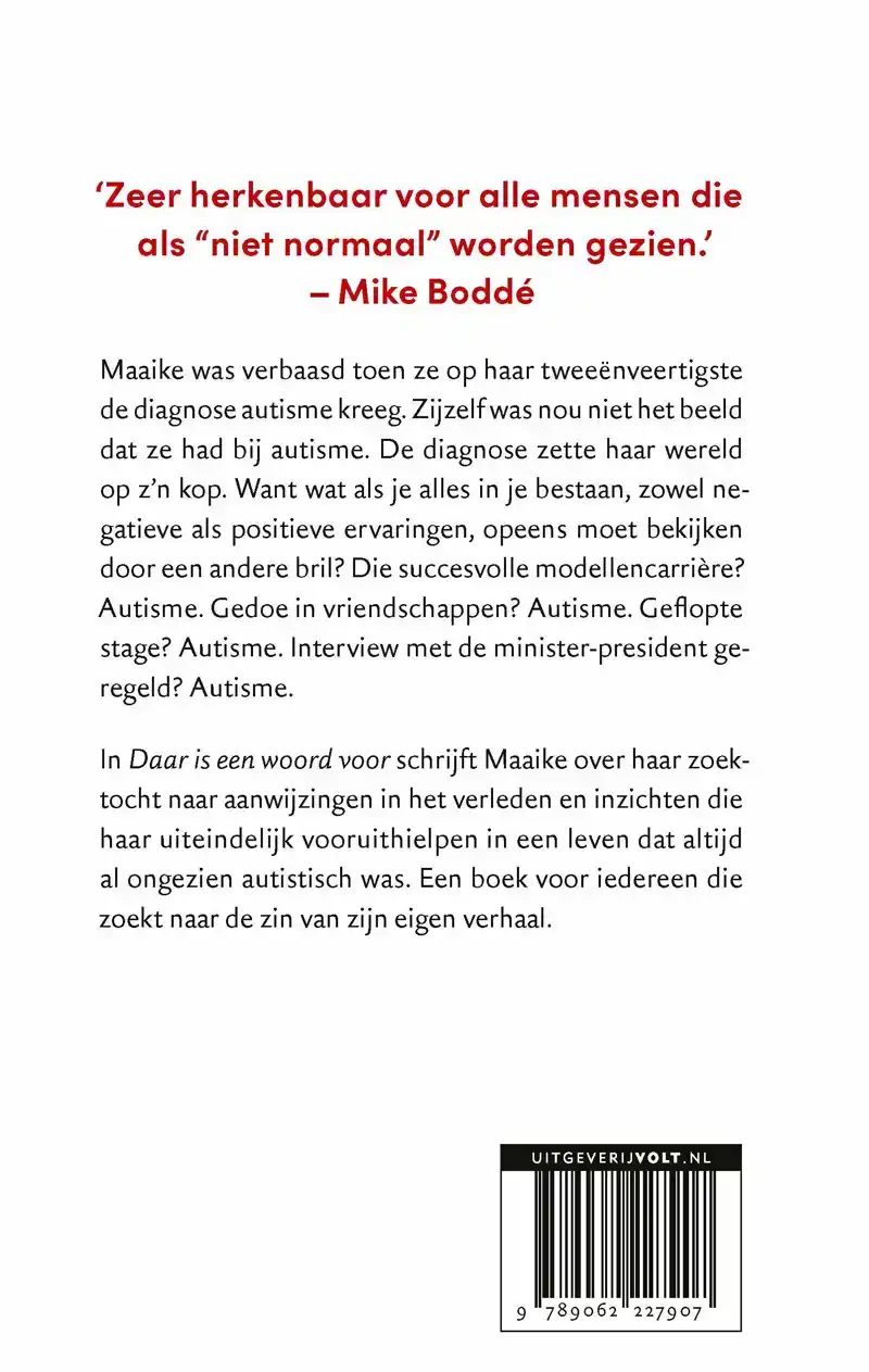 DAAR IS EEN WOORD VOOR