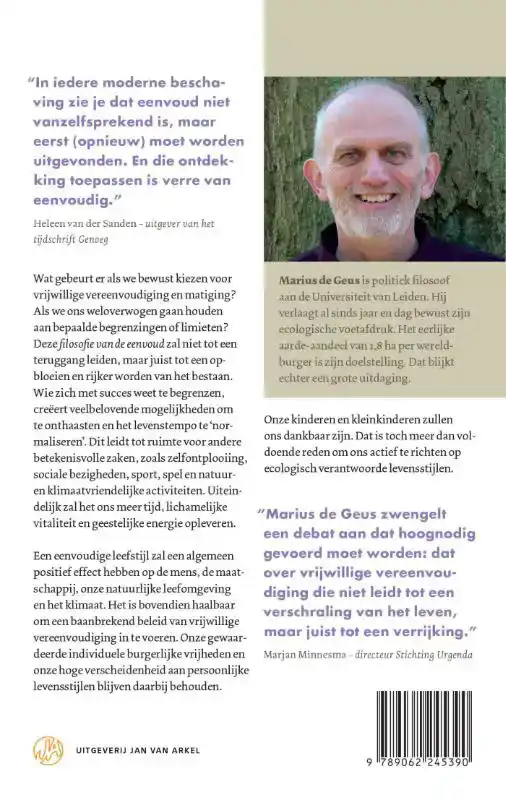 FILOSOFIE VAN DE EENVOUD