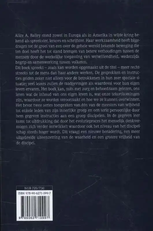 DISCIPELSCHAP IN HET NIEUWE TIJDPERK