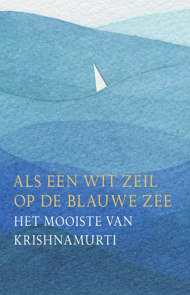 ALS EEN WIT ZEIL IN DE BLAUWE LUCHT