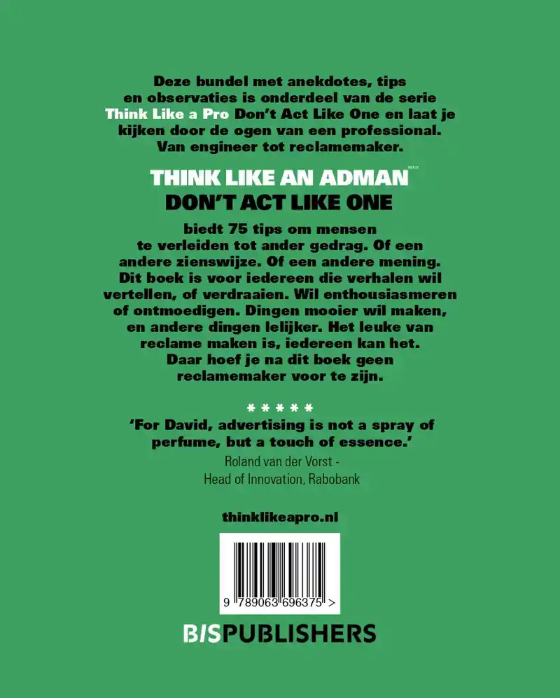 THINK LIKE AN ADMAN