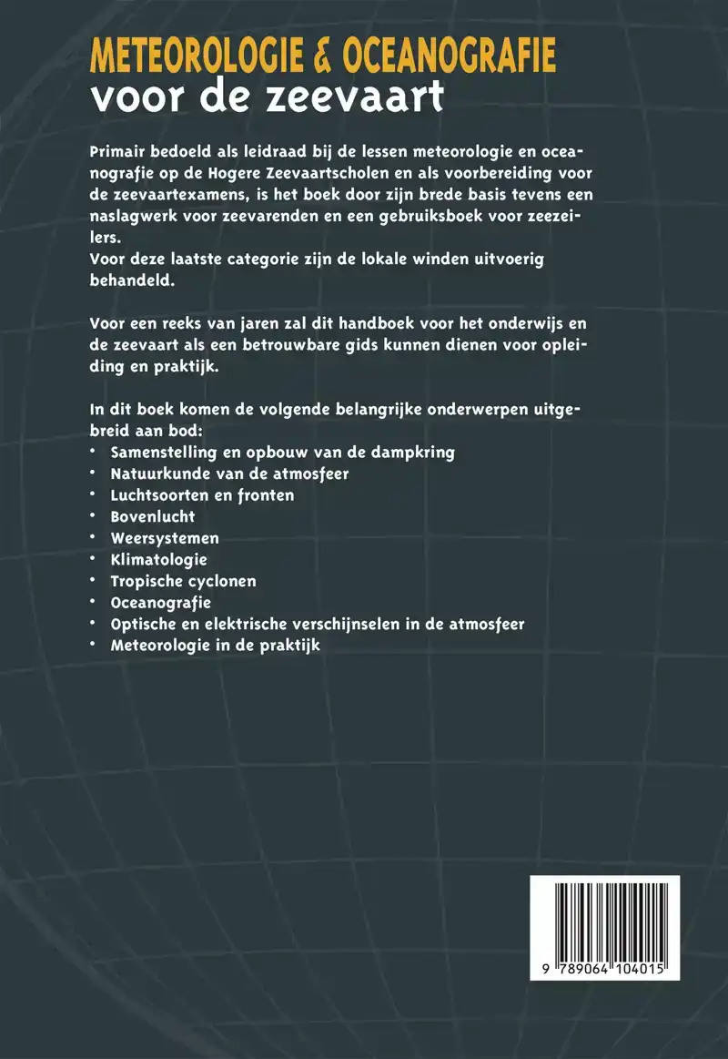 METEOROLOGIE EN OCEANOGRAFIE VOOR DE ZEEVAART