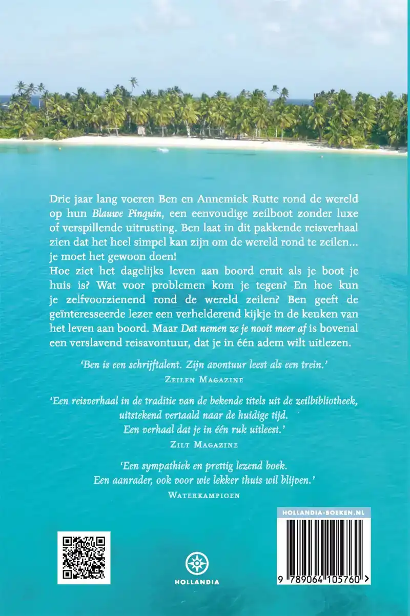 DAT NEMEN ZE JE NOOIT MEER AF