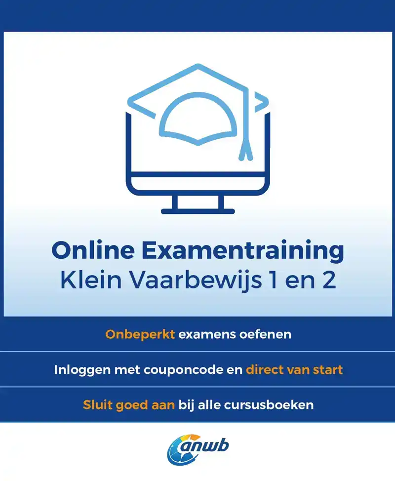 ANWB ONLINE EXAMENTRAINING KLEIN VAARBEWIJS 1 EN 2