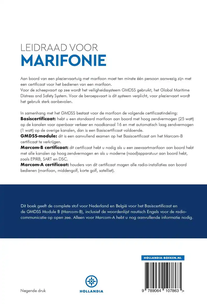 LEIDRAAD VOOR MARIFONIE + ONLINE EXAMENTRAINING