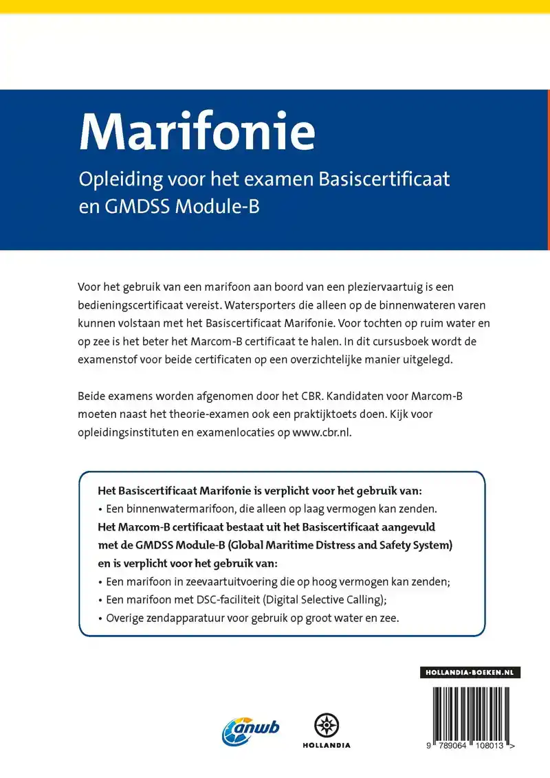 CURSUSBOEK MARIFONIE