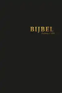 BIJBEL (HSV) MET PSALMEN - HARDCOVER ZWART