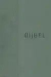 BIJBEL (HSV) - GROEN LEER MET DUIMGREPEN