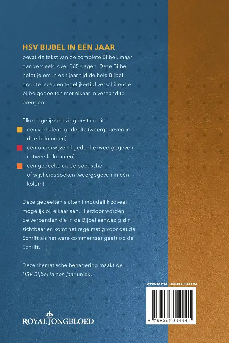 HSV BIJBEL IN EEN JAAR