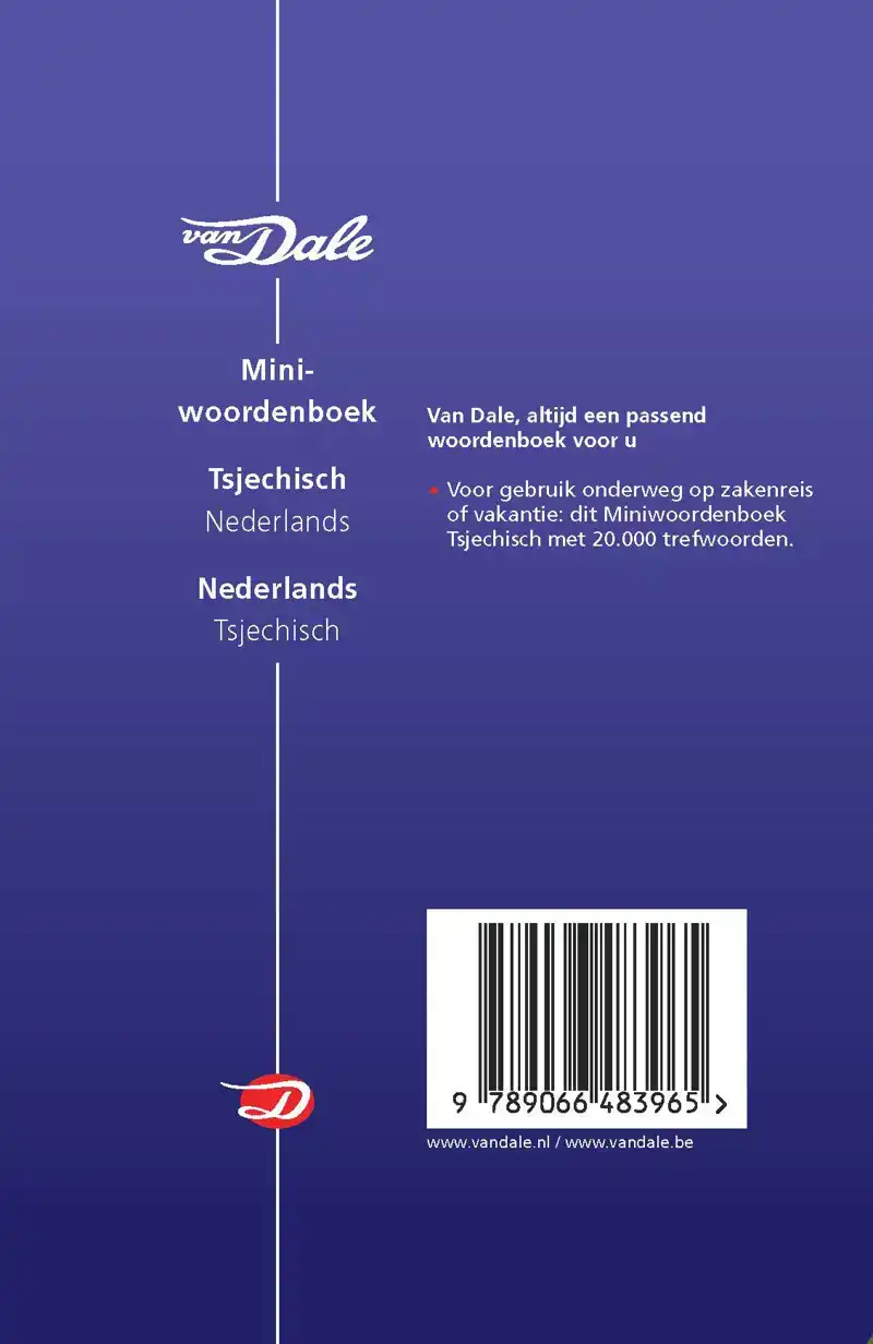 VAN DALE MINIWOORDENBOEK TSJECHISCH
