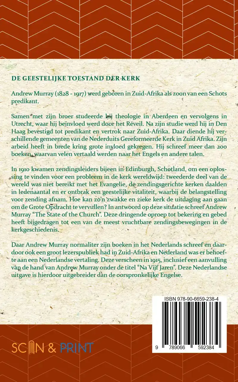 DE GEESTELIJKE TOESTAND DER KERK
