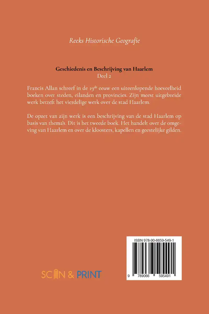 GESCHIEDENIS EN BESCHRIJVING VAN HAARLEM 2